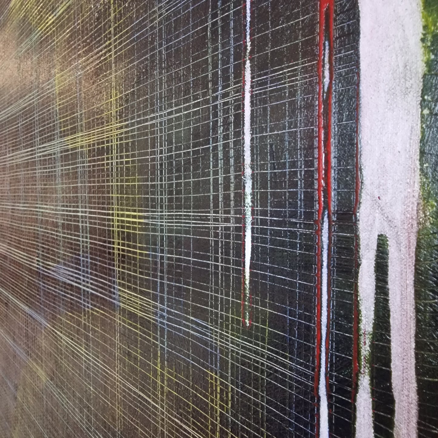 In Denial - 120cm x 120cm