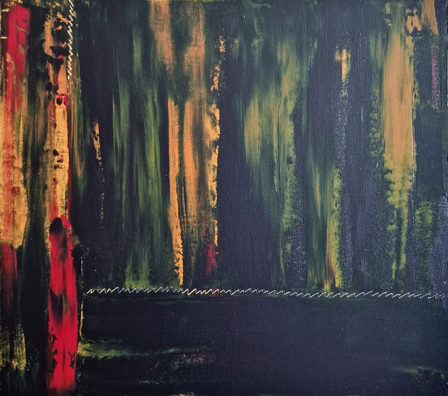 Calling Out - 40cm x 45cm