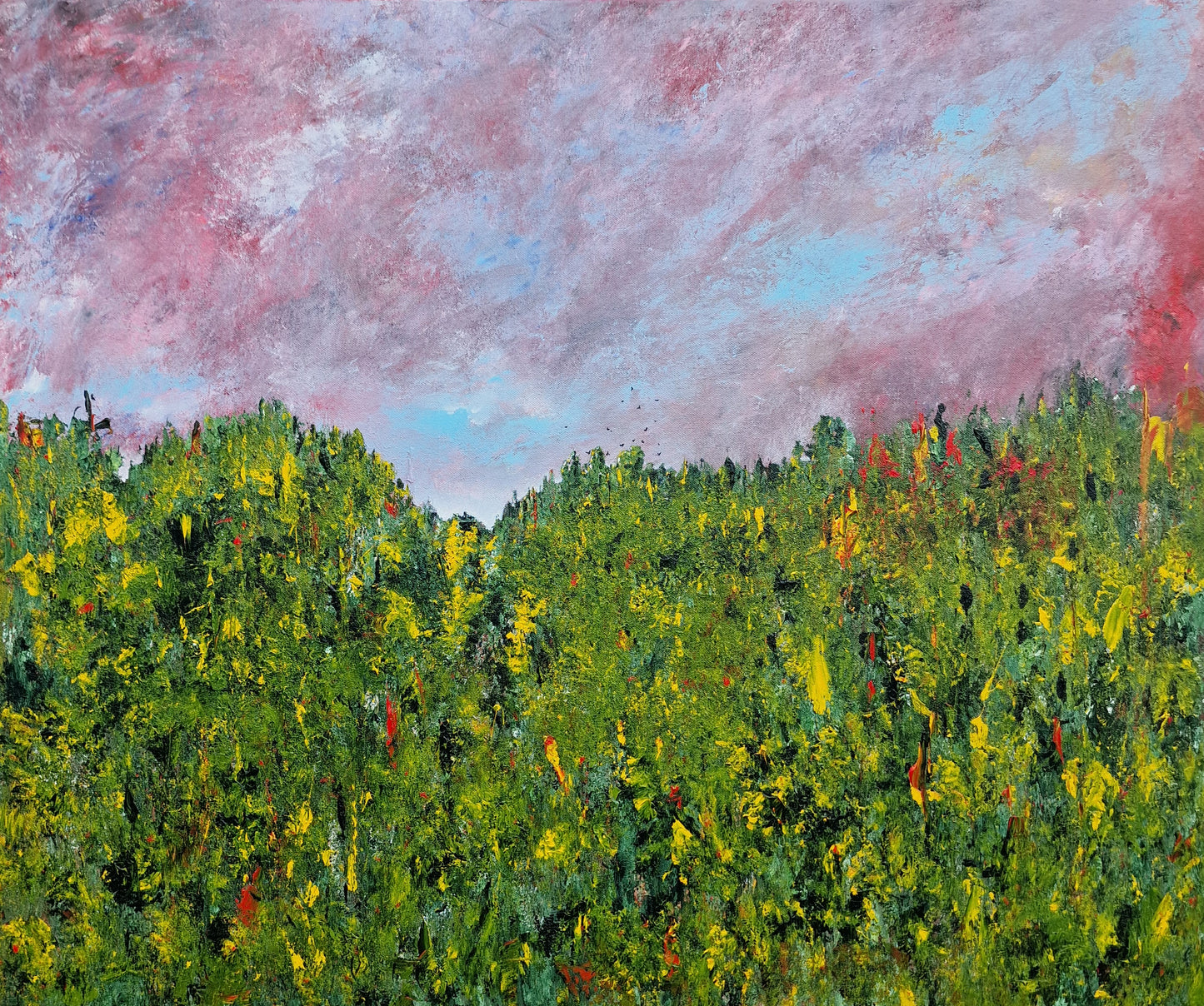 Day by Day - 75cm x 90cm