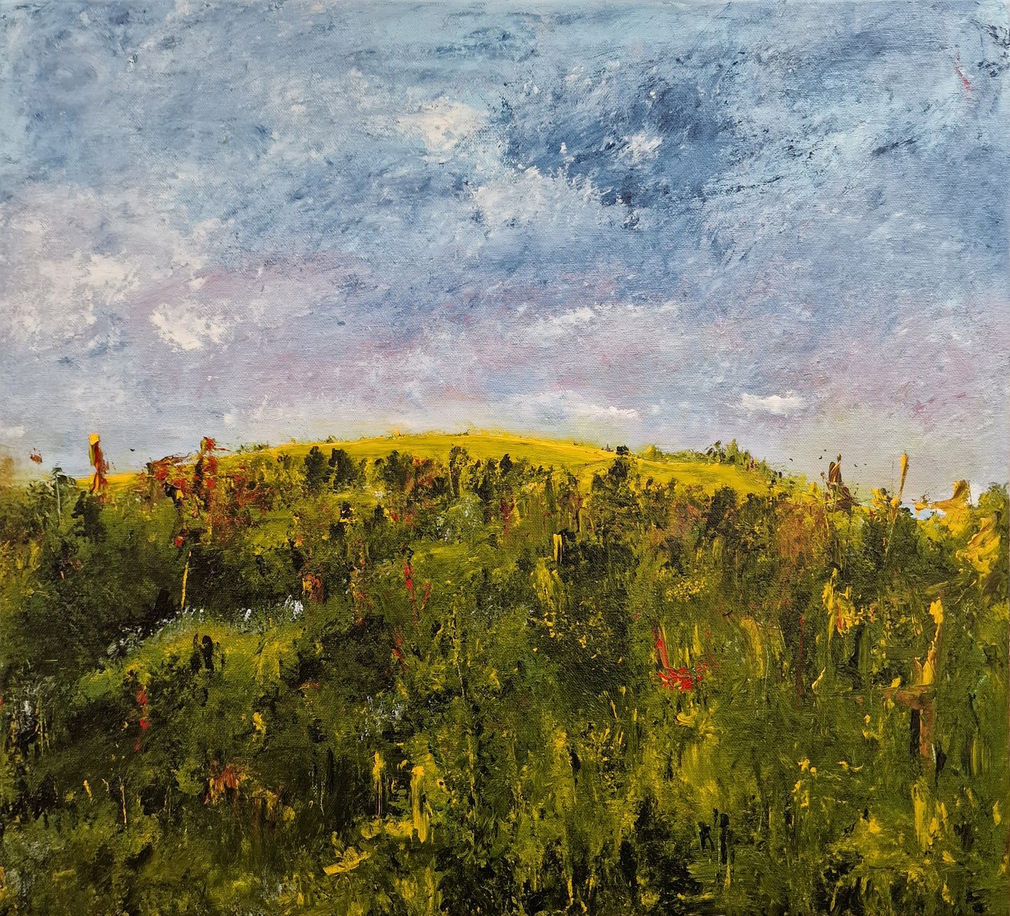 Steeplechase - 50cm x 55cm