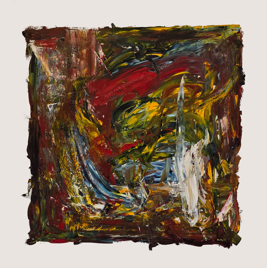 Turning Point - 120cm x 120cm