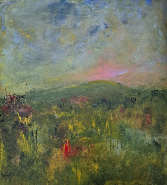 Nine - 55cm x 50cm